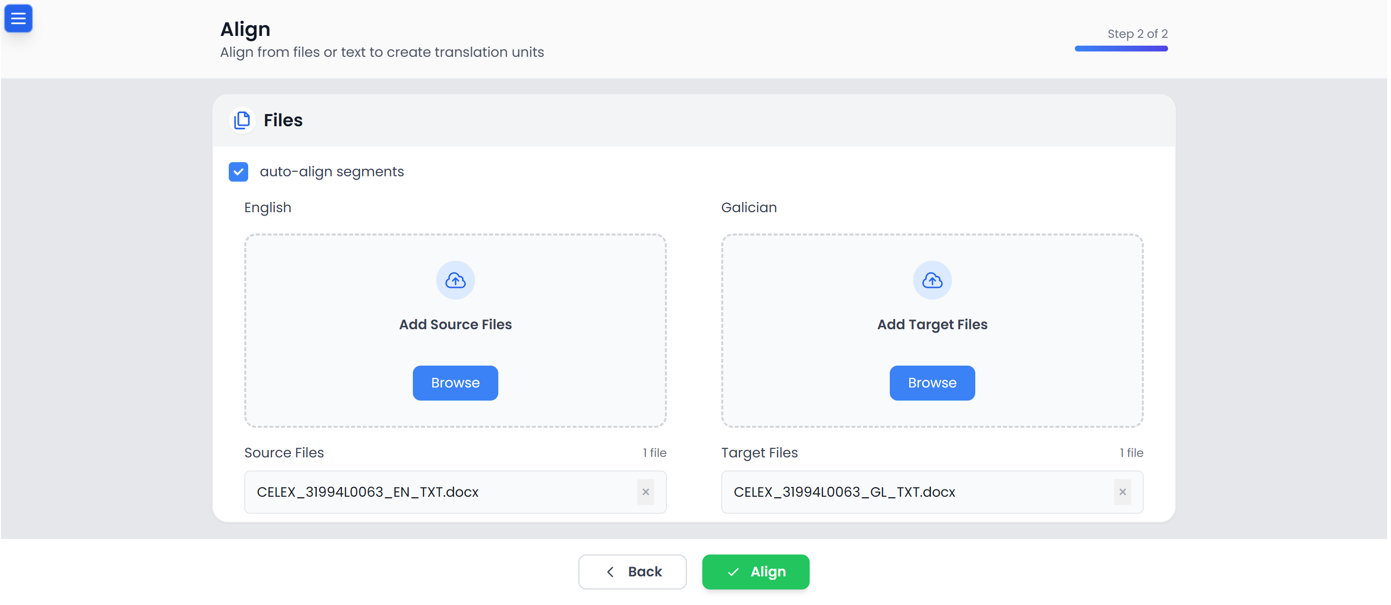Aligner step 2 (light)