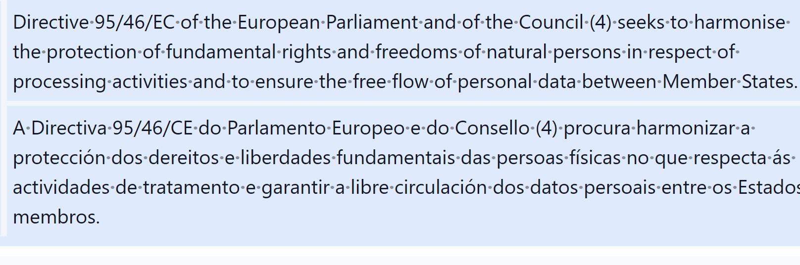 Translate without tags enabled (light)