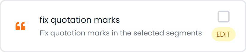 Fix quotation marks (light)