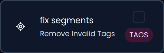Remove invalid tags (dark)