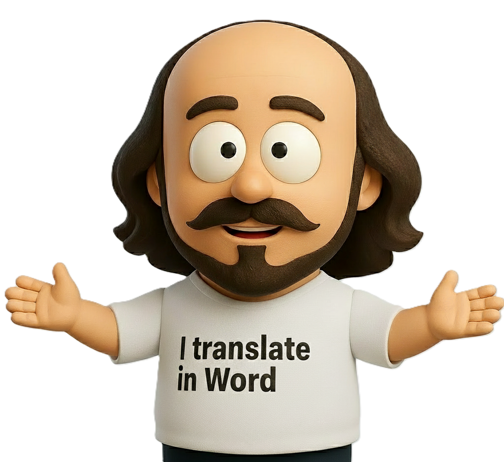 I translate in Word