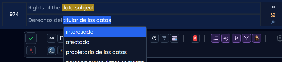 Surgical edits: synonyms (dark)